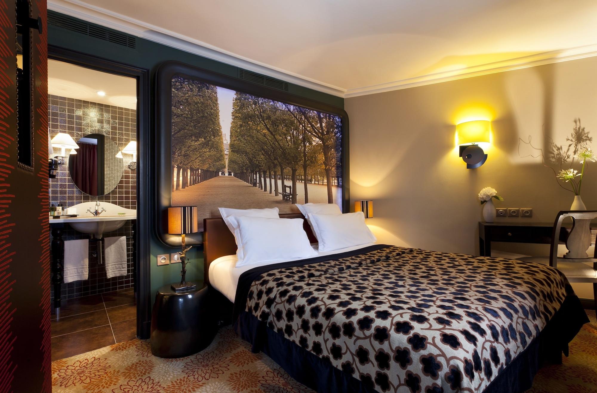 פריז Hotel Fontaines Du Luxembourg מראה חיצוני תמונה
