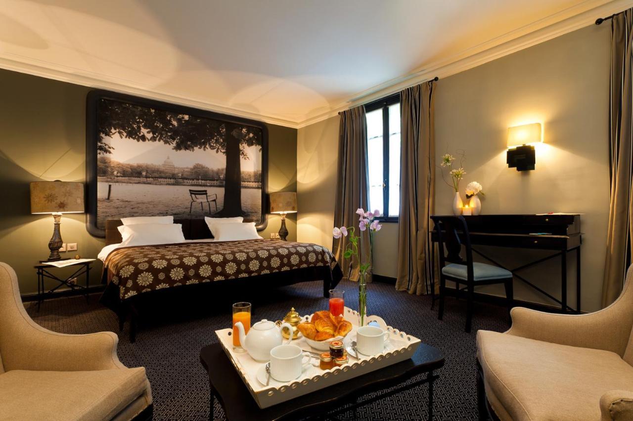 פריז Hotel Fontaines Du Luxembourg מראה חיצוני תמונה
