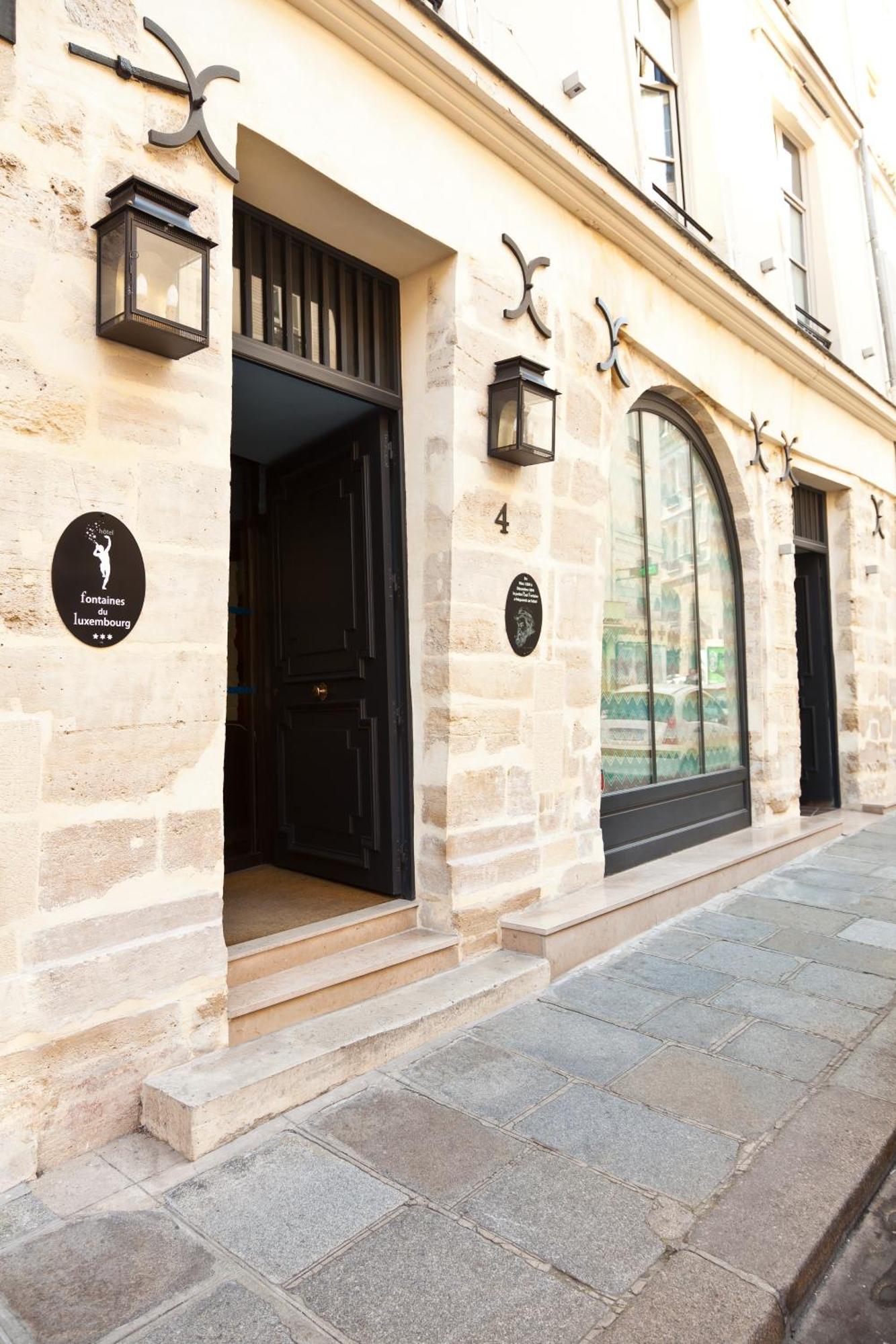 פריז Hotel Fontaines Du Luxembourg מראה חיצוני תמונה